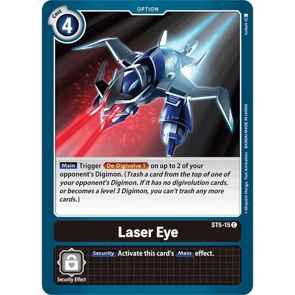 Image for Laser Eye (ST5-15 C) (ST-5) - Digimon Card Game