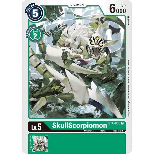 Image for SkullScorpiomon (BT4-056 C) (BT04) - Digimon Card Game