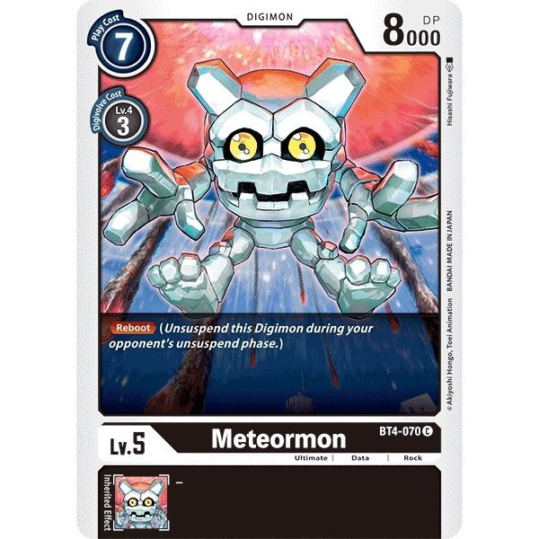 Image for Meteormon (BT4-070 C) (BT04) - Digimon Card Game