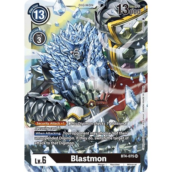Image for Blastmon (BT4-075 SR) (BT04) - Digimon Card Game