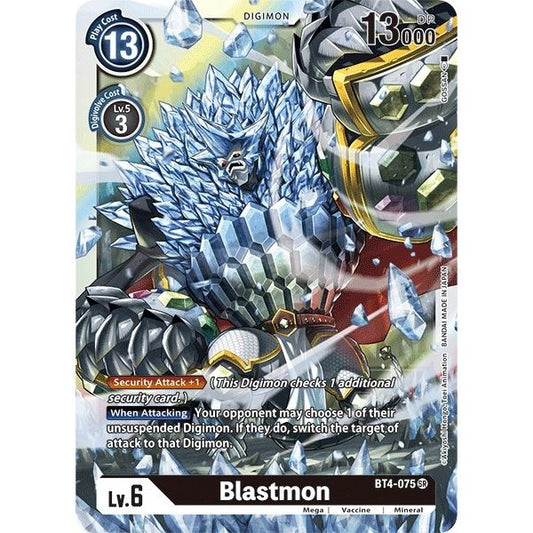 Image for Blastmon (BT4-075 SR) (BT04) - Digimon Card Game