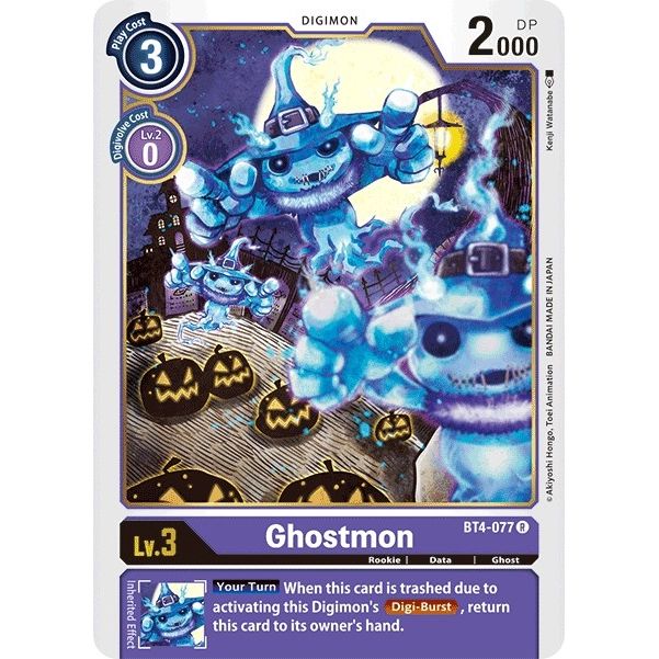 Image for Ghostmon (BT4-077 R) (BT04) - Digimon Card Game