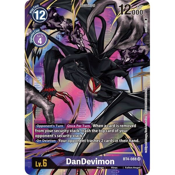 Image for DanDevimon (Alternate Art) (BT4-088 SR) (BT04) - Digimon Card Game