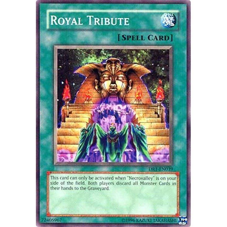 Image for Royal Tribute (DR1-EN039) (DR1) - YuGiOh