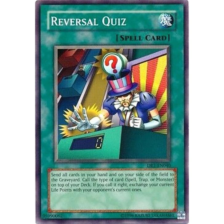 Image for Reversal Quiz (DR1-EN040) (DR1) - YuGiOh