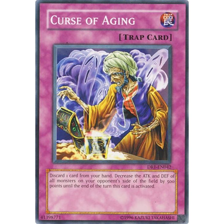 Image for Curse of Aging (DR1-EN042) (DR1) - YuGiOh