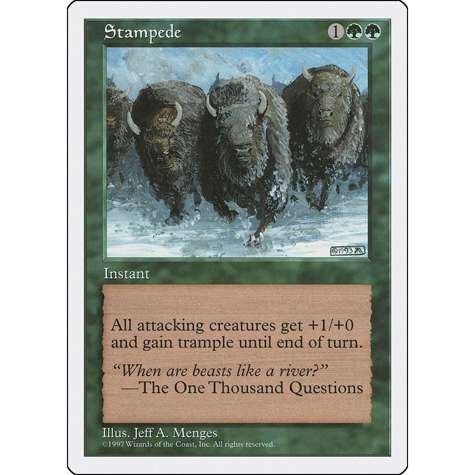 Image for Stampede (5ED) - Magic: The Gathering