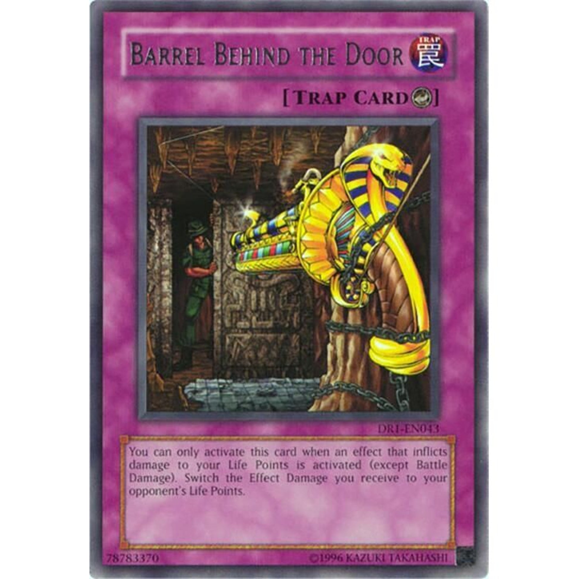 Image for Barrel Behind the Door (DR1-EN043) (DR1) - YuGiOh
