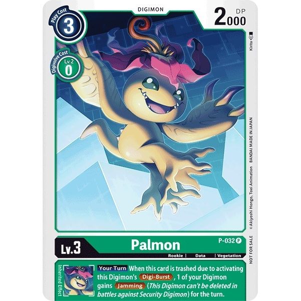Image for Palmon - P-032 (P-032 P) (D-PR) - Digimon Card Game