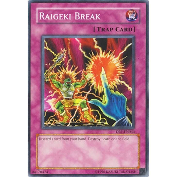 Image for Raigeki Break (DR1-EN044) (DR1) - YuGiOh