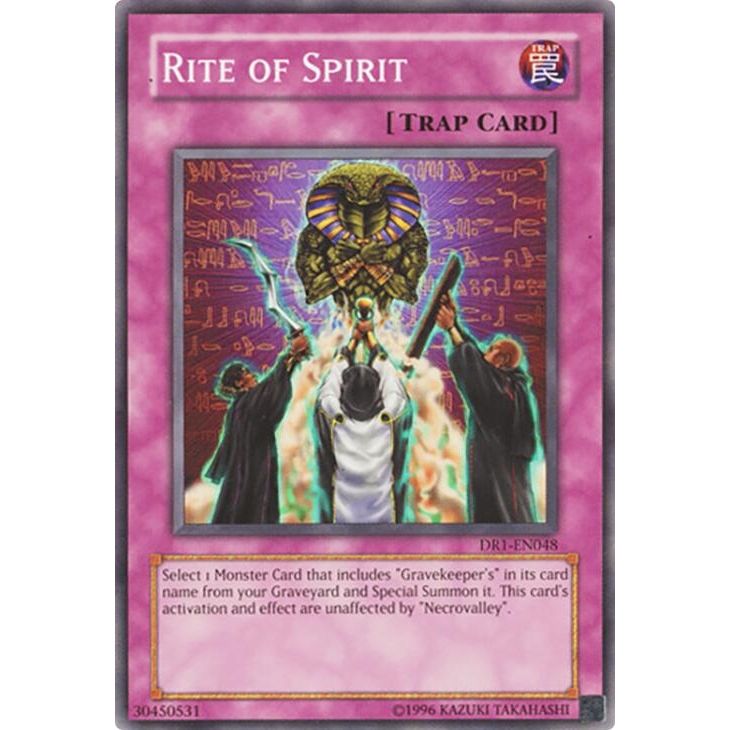 Image for Rite of Spirit (DR1-EN048) (DR1) - YuGiOh