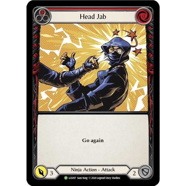 Image for Head Jab (Red) - LGS017 (LGS017) (PR) - Flesh and Blood TCG