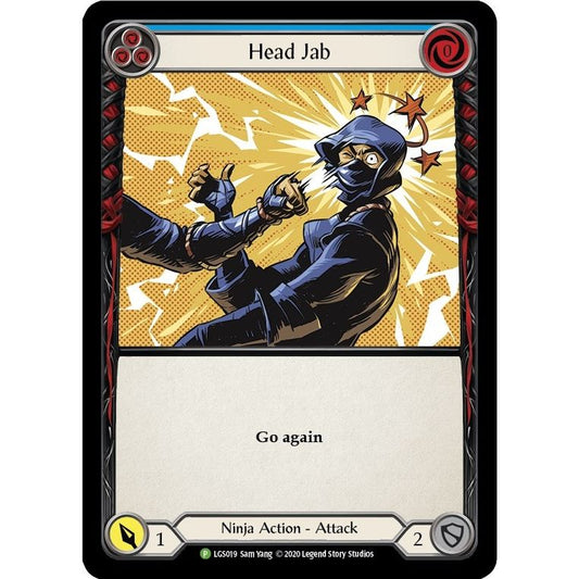 Image for Head Jab (Blue) - LGS019 (LGS019) (PR) - Flesh and Blood TCG
