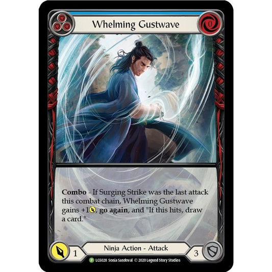 Image for Whelming Gustwave (Blue) - LGS028 (LGS028) (PR) - Flesh and Blood TCG
