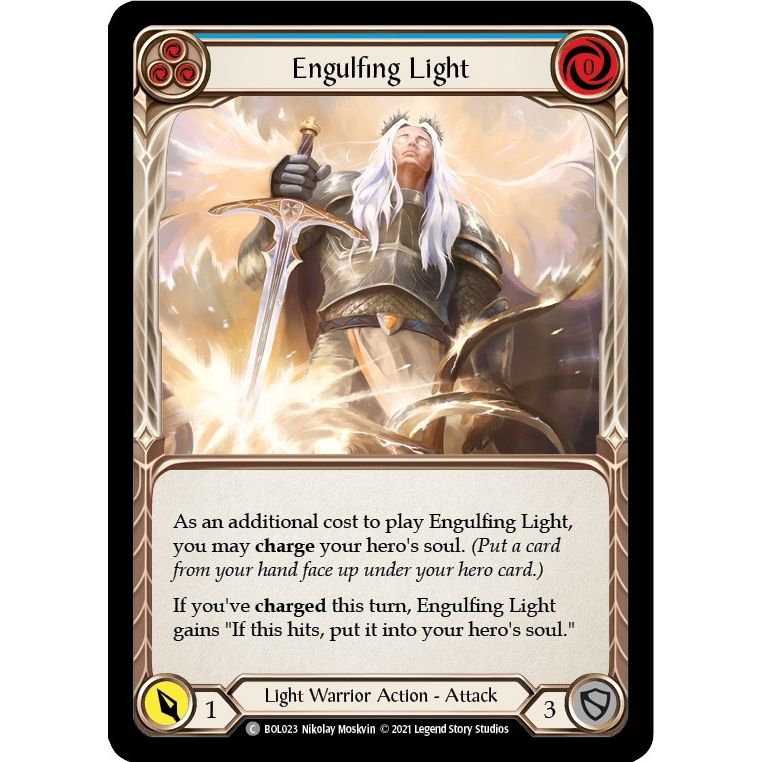 Image for Engulfing Light (Blue) (BOL023) (BOL) - Flesh and Blood TCG