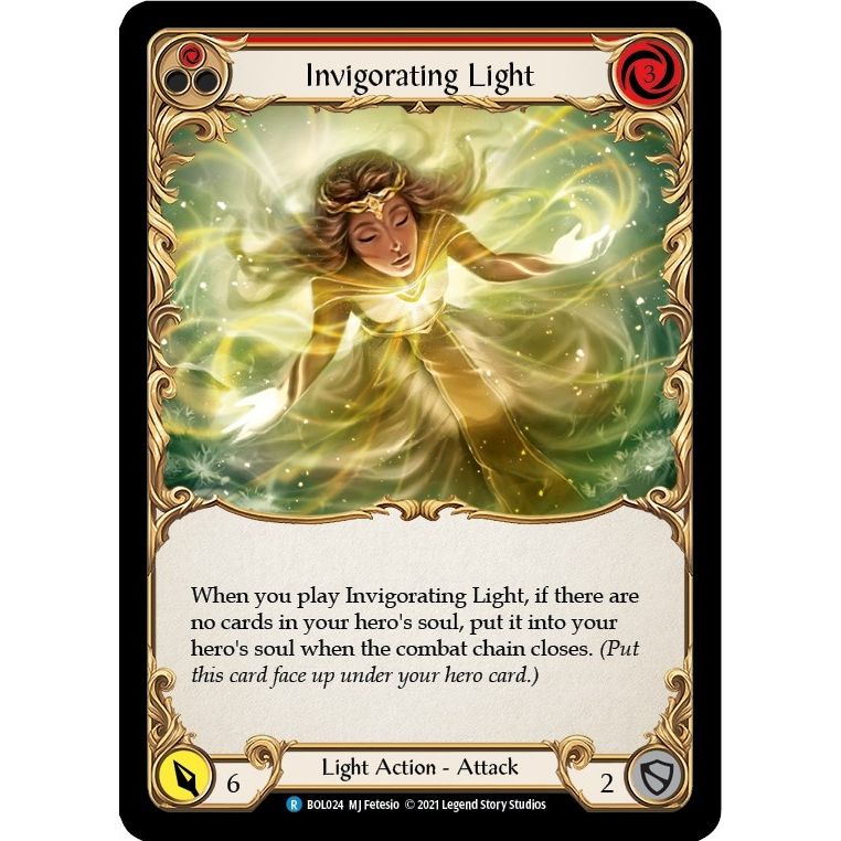 Image for Invigorating Light (Red) (BOL024) (BOL) - Flesh and Blood TCG