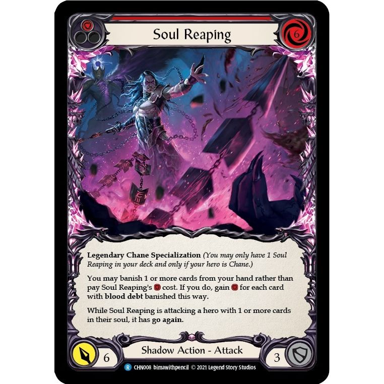 Image for Soul Reaping (CHN008) (CHN) - Flesh and Blood TCG