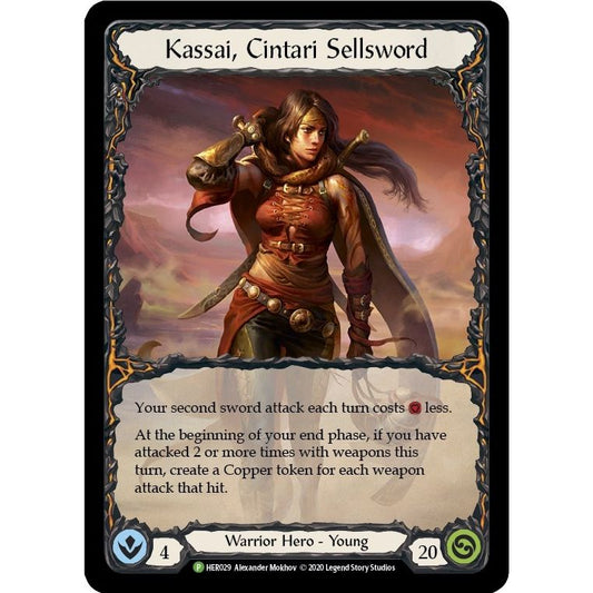 Image for Kassai, Cintari Sellsword - HER029 (HER029) (PR) - Flesh and Blood TCG