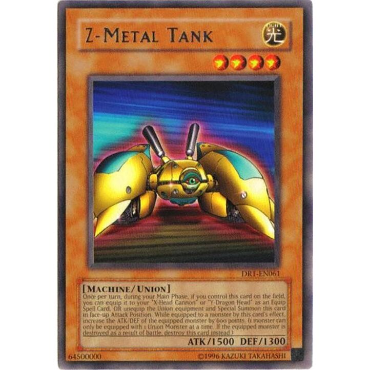 Image for Z-Metal Tank (DR1-EN061) (DR1) - YuGiOh
