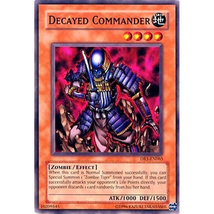 Image for Decayed Commander (DR1-EN065) (DR1) - YuGiOh