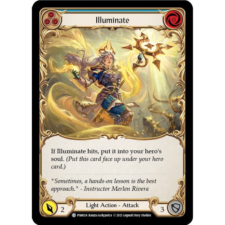 Image for Illuminate (Blue) (PSM024) (PSM) - Flesh and Blood TCG