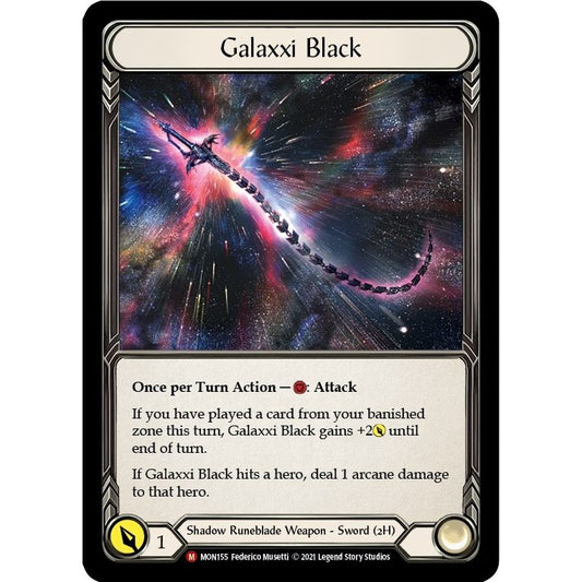 Image for Galaxxi Black (Alternate Art) (MON155) (MON) - Flesh and Blood TCG