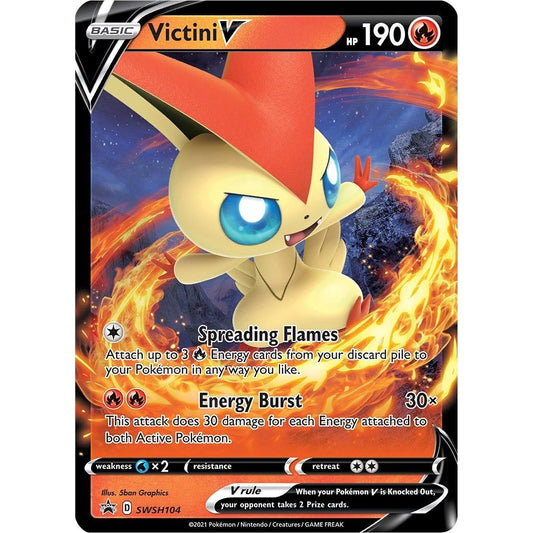 Image for Victini V - SWSH104 (SWSH104) (SWSD) - Pokemon