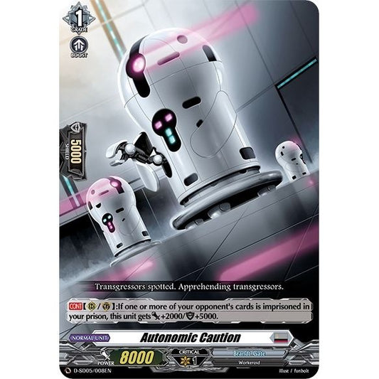 Image for Autonomic Caution (D-SD05/008EN) (D-SD05) - Cardfight Vanguard