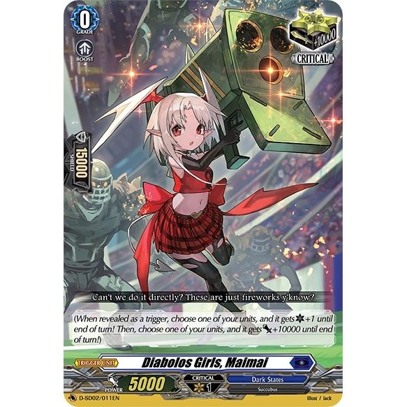 Image for Diabolos Girls, Maimai (D-SD02/011EN) (D-SD02) - Cardfight Vanguard