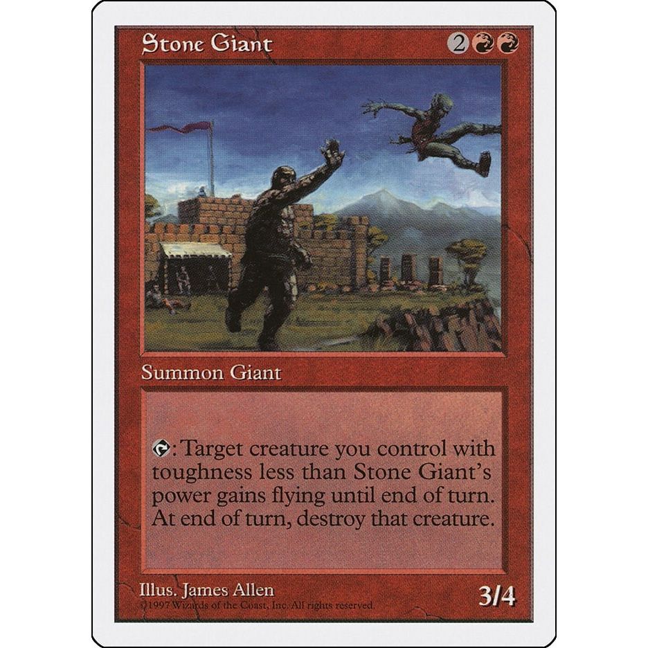 Image for Stone Giant (5ED) - Magic: The Gathering