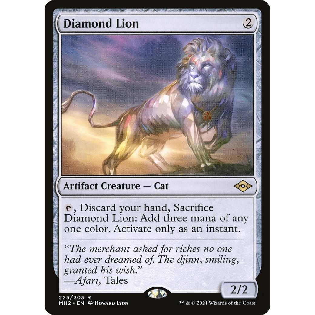 Image for Diamond Lion (225) (MH2) - Magic: The Gathering
