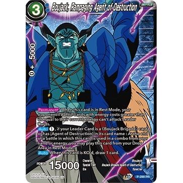Image for Boujack, Rampaging Agent of Destruction (Winner Stamped) (P-299) (TPR) - Dragon Ball Super: Masters