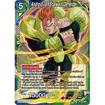 Image for Android 16, Stalwart Defender (P-310) (PR) - Dragon Ball Super: Masters