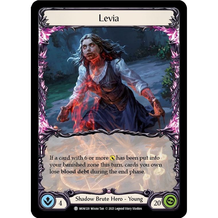 Image for Levia // Ravenous Meataxe (MON120 // MON221) (MON) - Flesh and Blood TCG