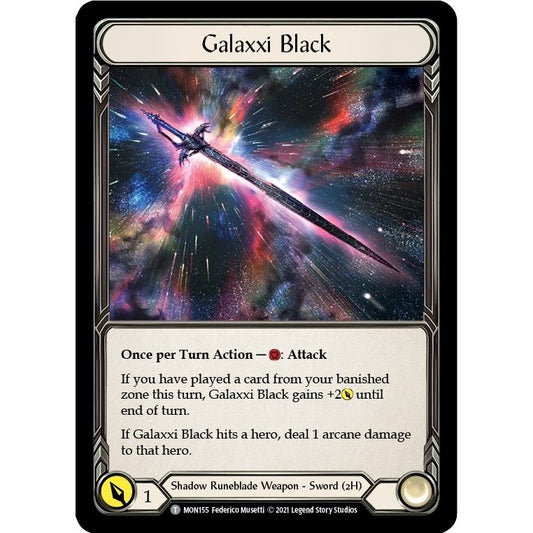 Image for Galaxxi Black // Soul Shackle (MON155 // MON186) (MON) - Flesh and Blood TCG