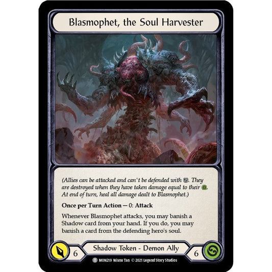 Image for Blasmophet, the Soul Harvester // Ursur, the Soul Reaper (MON219 / MON220) (MON) - Flesh and Blood TCG