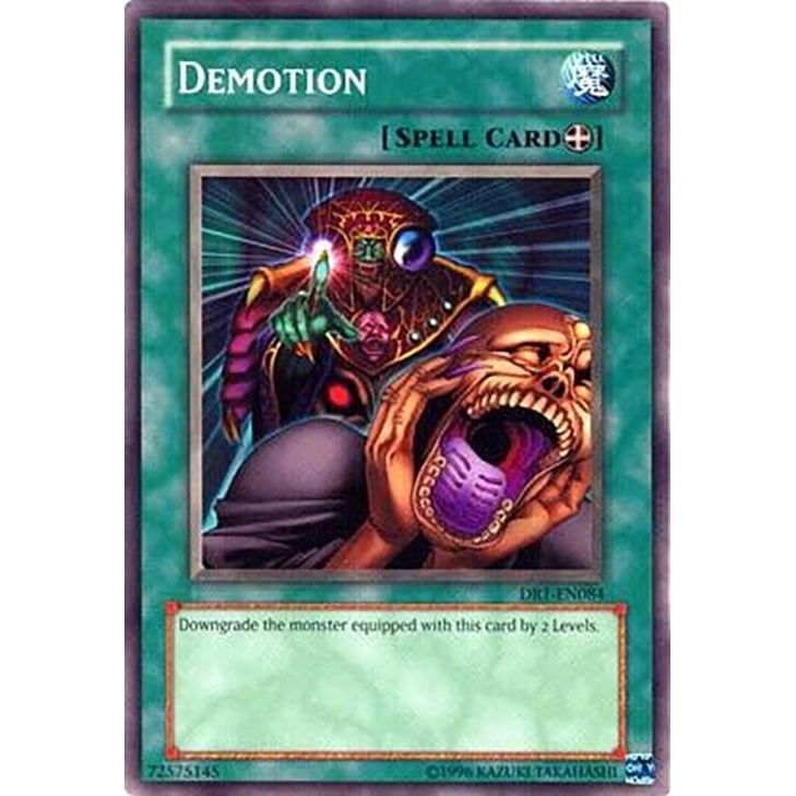 Image for Demotion (DR1-EN084) (DR1) - YuGiOh