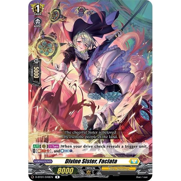 Image for Divine Sister, Faciata (D-BT01/048EN) (D-BT01) - Cardfight Vanguard