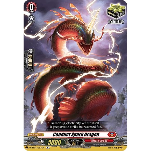 Image for Conduct Spark Dragon (D-BT01/063EN) (D-BT01) - Cardfight Vanguard