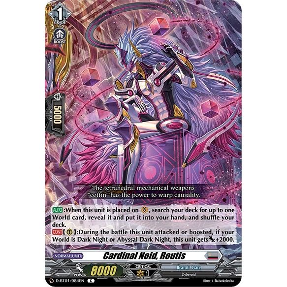 Image for Cardinal Noid, Routis (D-BT01/084EN) (D-BT01) - Cardfight Vanguard
