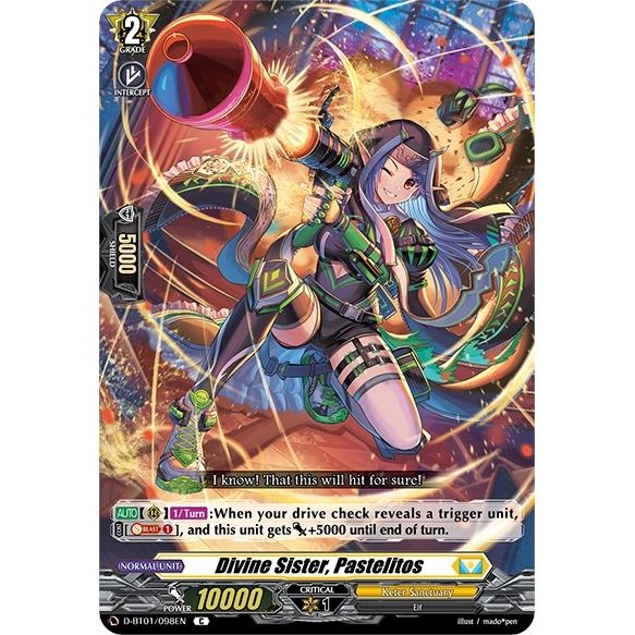 Image for Divine Sister, Pastelitos (D-BT01/098EN) (D-BT01) - Cardfight Vanguard