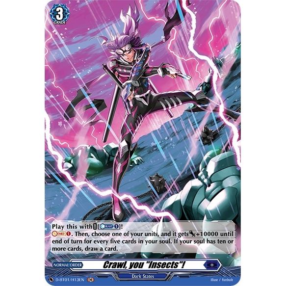 Image for Crawl, you "Insects"! (Holo) (D-BT01/H13EN) (D-BT01) - Cardfight Vanguard