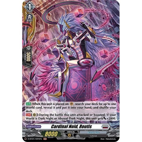 Image for Cardinal Noid, Routis (Holo) (D-BT01/H24EN) (D-BT01) - Cardfight Vanguard