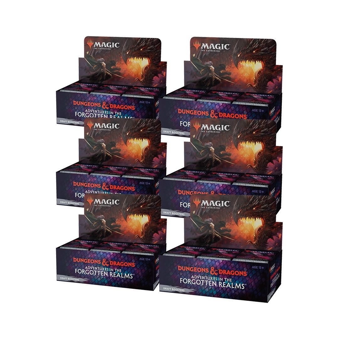 Image for Adventures in the Forgotten Realms - Draft Booster Box Case - Magic: The Gathering