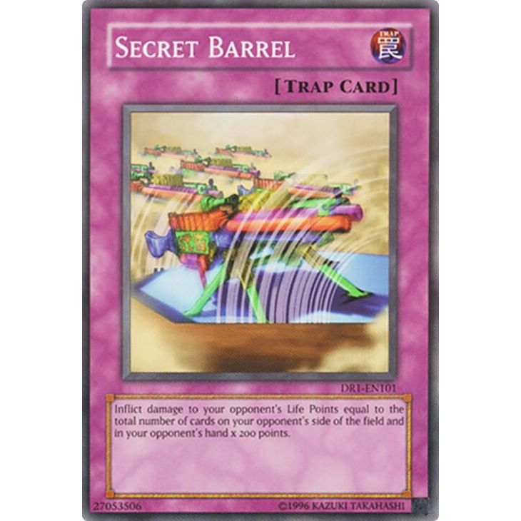 Image for Secret Barrel (DR1-EN101) (DR1) - YuGiOh