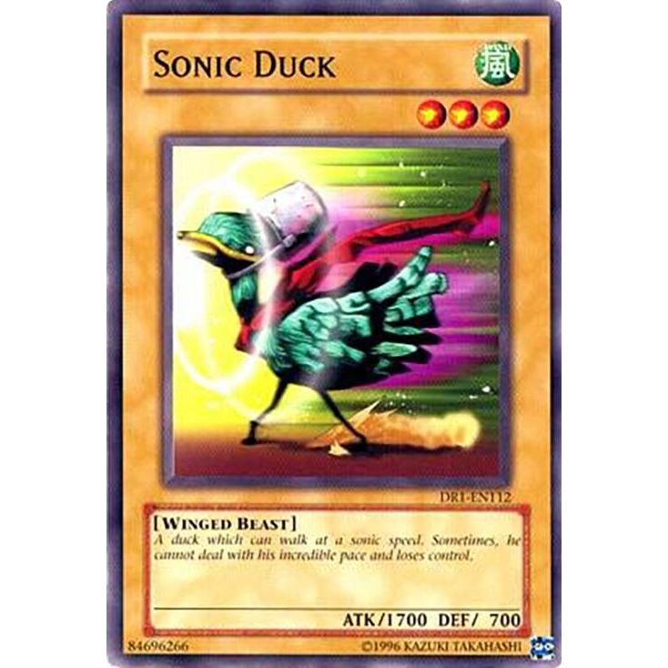 Image for Sonic Duck (DR1-EN112) (DR1) - YuGiOh