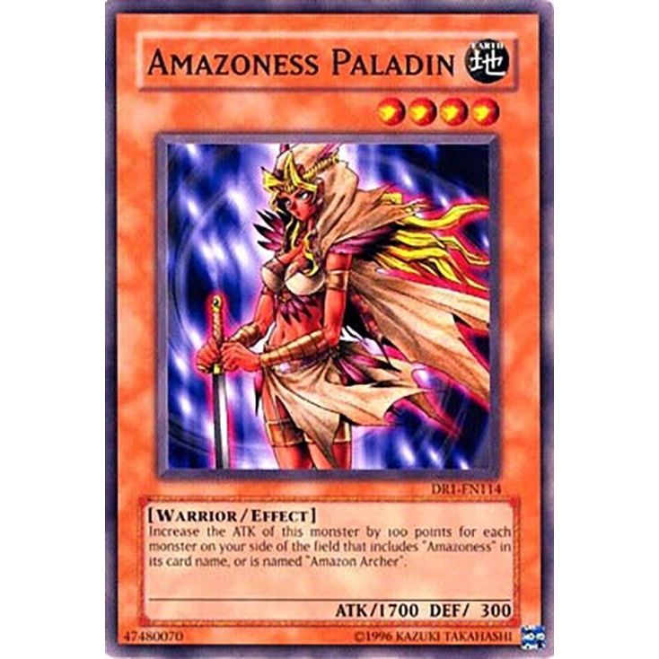 Image for Amazoness Paladin (DR1-EN114) (DR1) - YuGiOh