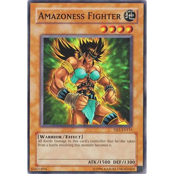 Image for Amazoness Fighter (DR1-EN115) (DR1) - YuGiOh