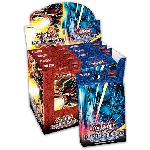 Image for Egyptian God Deck Display - Slifer the Sky Dragon & Obelisk the Tormentor [1st Edition] - YuGiOh