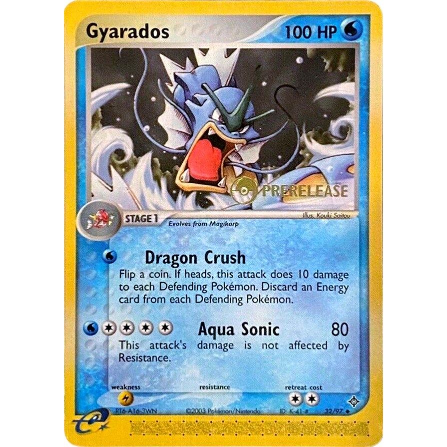 Image for Gyarados - 32/97 (Prerelease) (32/97) (PR) - Pokemon
